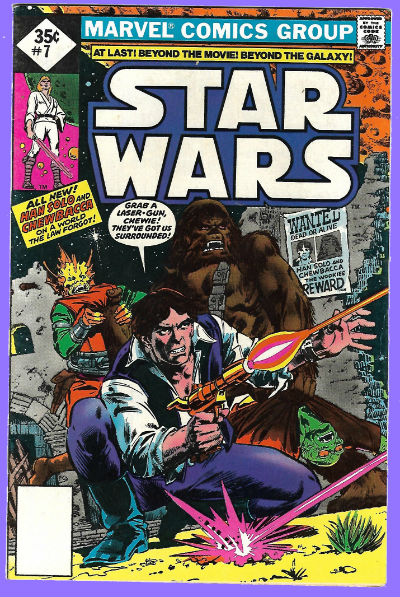 Star Wars #7(1979 Marvel) Whitman 3-Pack Diamond Variants