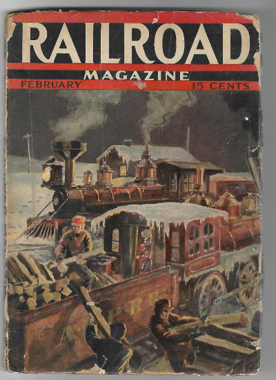 Railroad Magazine February 1938 Vol. 23 No 3