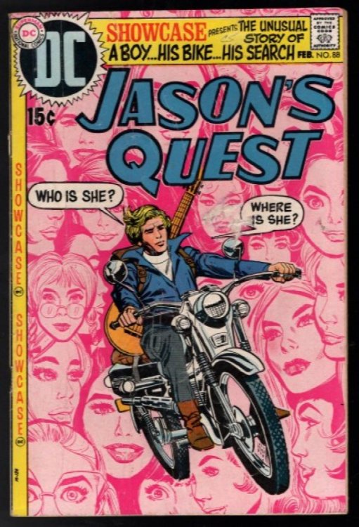 Showcase #88 Jason's Quest DC Comics Bronze Age 1970