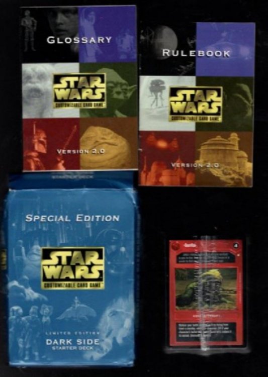 Star Wars Limited Edition Dark Side Starter Deck Special Edition 1998