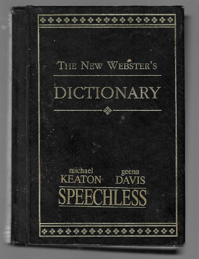 The New World Webster's dictionary,Movie prop or film give-a-way