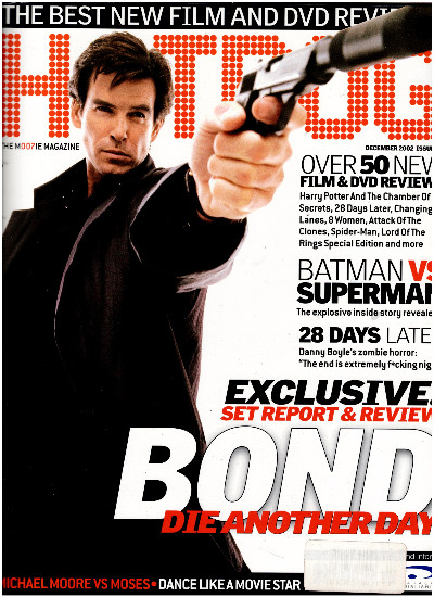 Hotdog Magazine No.30 December 2002 mbox2799 Bond Die Another Day