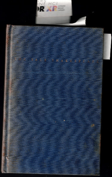 The Yale Shakespeare: The merry wives of Windsor, ed. by G.V. Santvoord 1922 [LeatherBound]