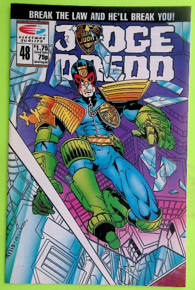Judge Dredd #48 Vol. 2 1990 Fleetway