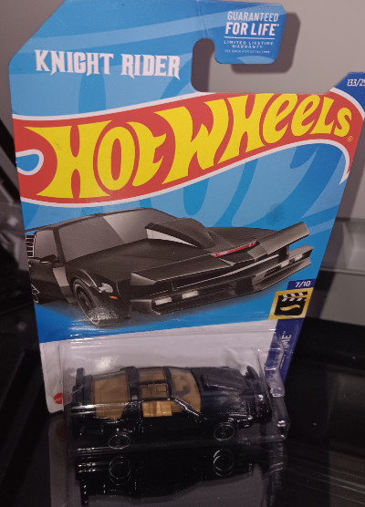 2022 Hot Wheels #133 Screen Time-Knight Rider 7/10 KITT SUPER PURSUIT MODE Black