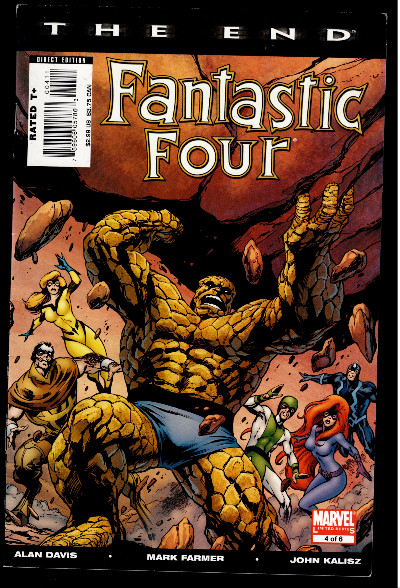 Fantastic Four: The End #4 of 5, Mar. 2007 Marvel Comics
