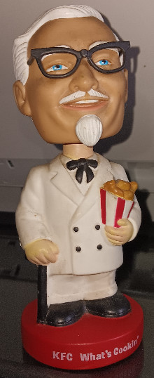 Funko Colonel Sanders Bobble Head 2001 KFC Corp.