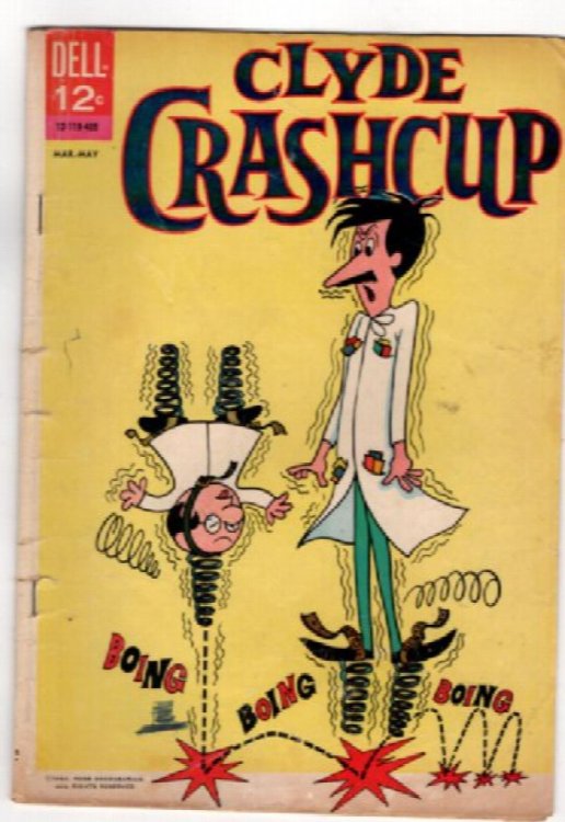 CLYDE CRASHCUP 3 DELL 12-119-405 MARCH-MAY 1964 RARE COMIC BOOK ROSS BAGDASARIAN