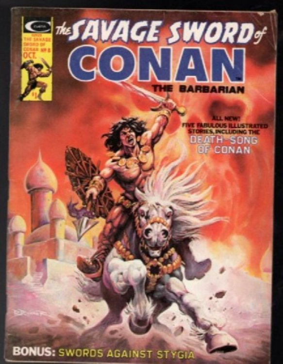Marvel Comics Savage Sword of Conan #8