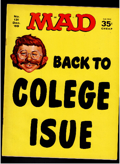 MAD Magazine #131 December 1969