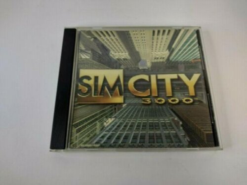SimCity 3000 (PC Windows 1998) CD-ROM EA Games Urban Sim City