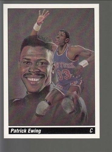 1990 Austin Cards Patrick Ewing New York Knicks #5