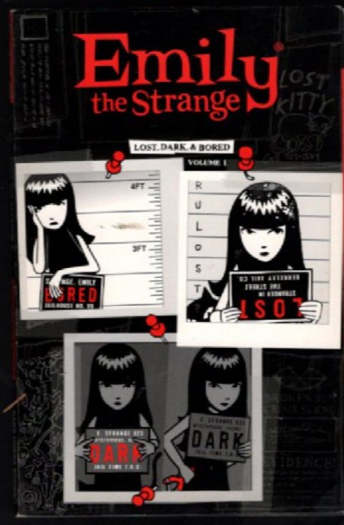 DARKHORSE COMICS GRAPHIC NOVEL TPB EMILY THE STRANGE VOLUME 1 NICE SHAPE!