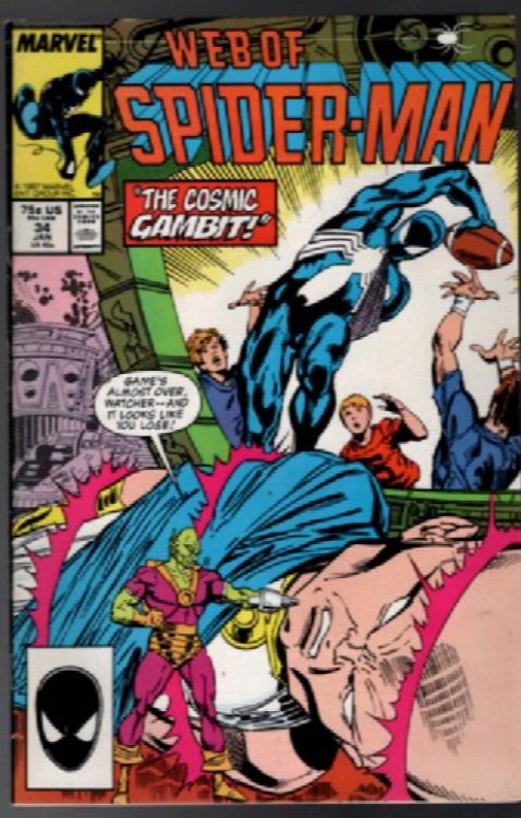 Web of Spider-Man #34 (1988) Marvel Comics