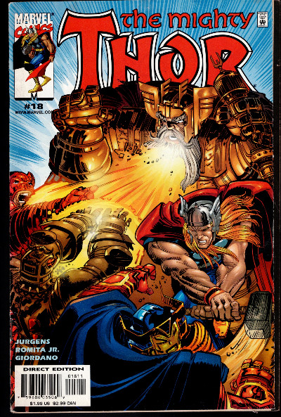 The Mighty Thor #18 1999 Marvel Comic Book - We Combine Shipping