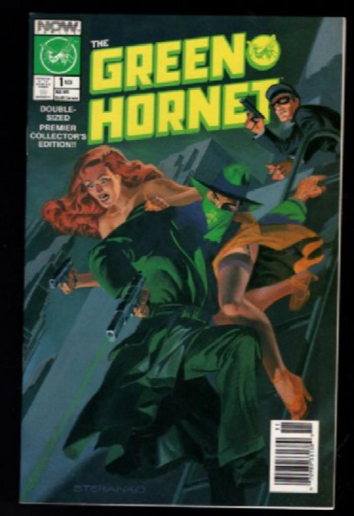Green Hornet #1 NOW Comics 1989 Jim Steranko Painted Cover! RARE!