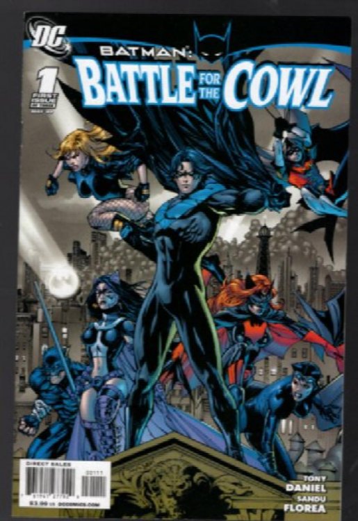 Batman: Battle for the Cowl #1 2 3 (of 3) DC Comics 2009