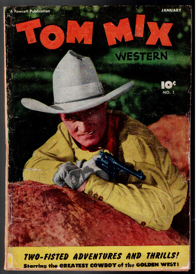 Tom Mix Western #1 VG- 3.5 1948