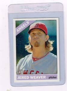 2015 Topps Heritage #433 Jered Weaver Angels SP