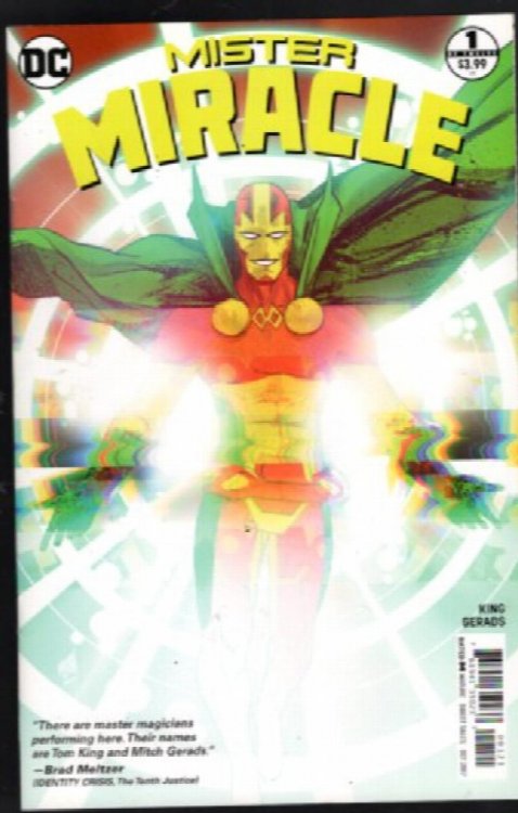 Mister Miracle #1 Mitch Gerads Cover (2017)