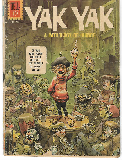 YAK YAK (FOUR-COLOR) #1186 1961-1962 VOLUME 1 DELL