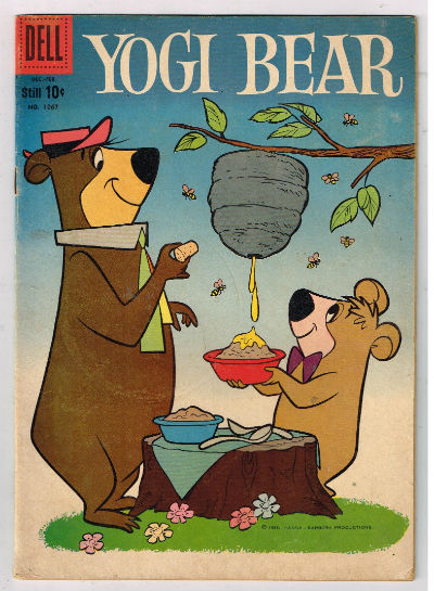 Dell-Four-Color-1067-YOGI-BEAR-Dec-Feb-1959-vintage-comic