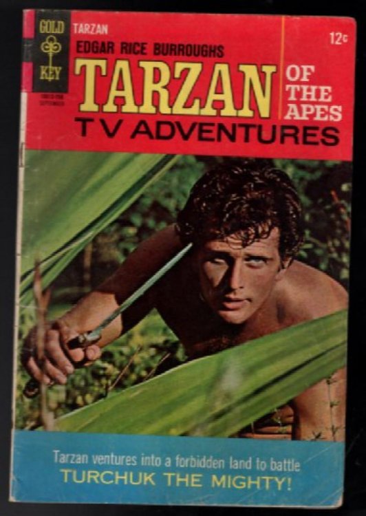 Tarzan of the Apes TV Adventures #171 1967 Gold Key Comic Book ER Burroughs