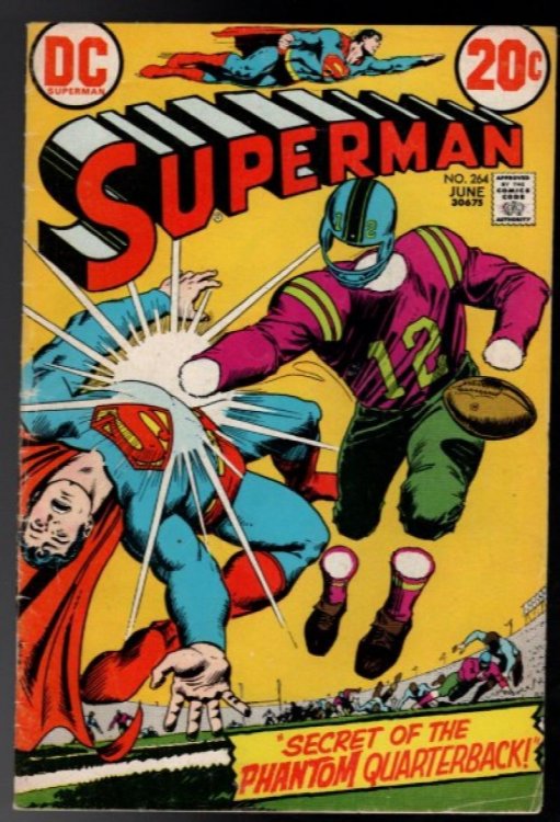 Superman 264 Phantom Quarterback F/VF