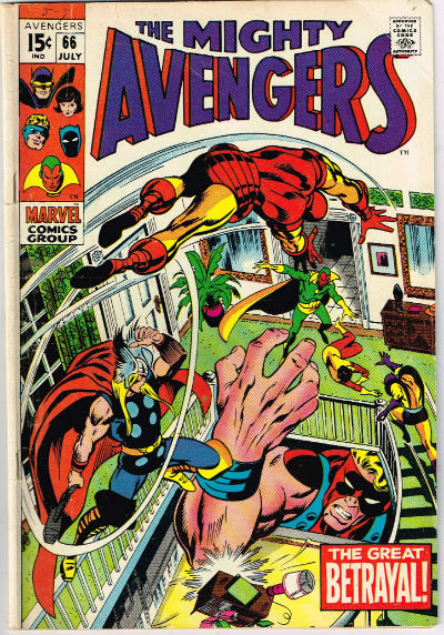 AVENGERS #66 1971 VOLUME 1 MARVEL