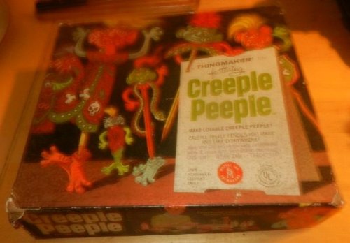 Mattel 1964 CREEPLE PEOPLE Maker Pak Creepy Molds