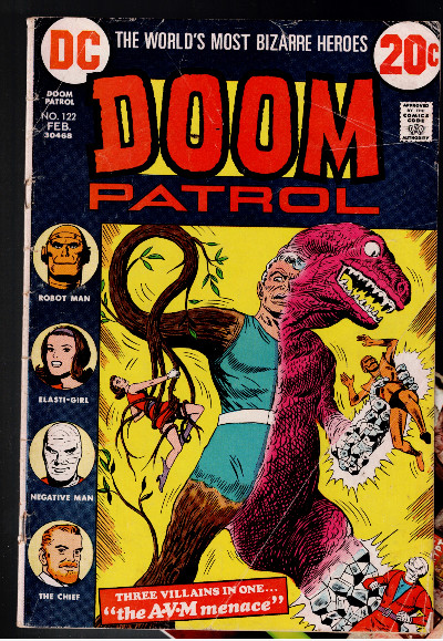 The Doom Patrol #121 Comic Book Death of The Doom Patrol