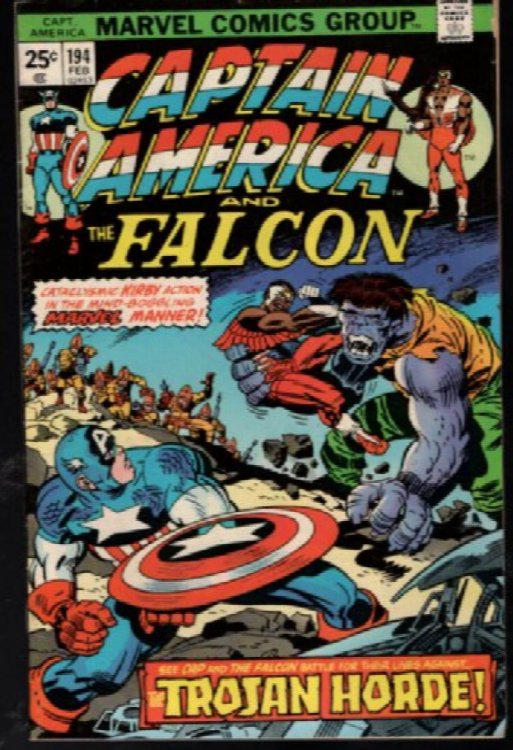 CAPTAIN AMERICA #194 Jack Kirby, Marvel Comics 1976