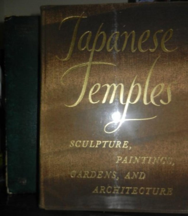 1964 JAPANESE TEMPLES BY J. EDWER JR.ARD KIDDER JR. W/ SLIP CASE - NICE PRINTS-
