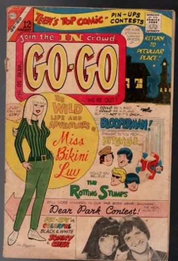 Go-Go #5 Sonny and Cher photo inside FC