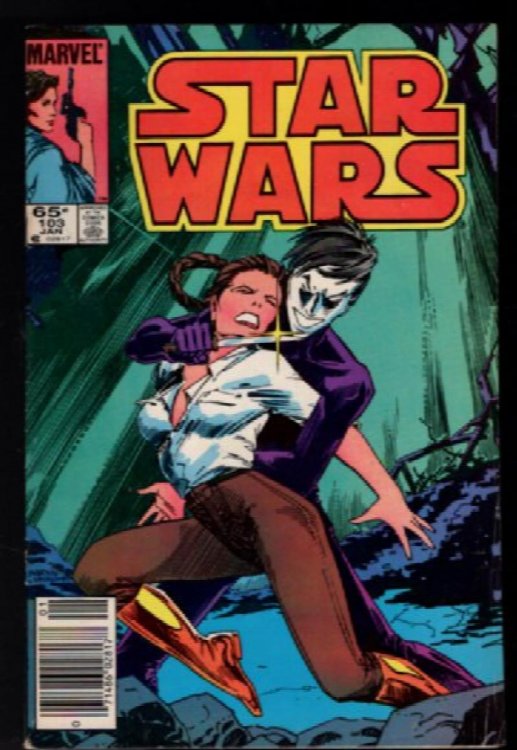 Star Wars #103 (Marvel Jan 1986) NM- 9.2 White Pages! 