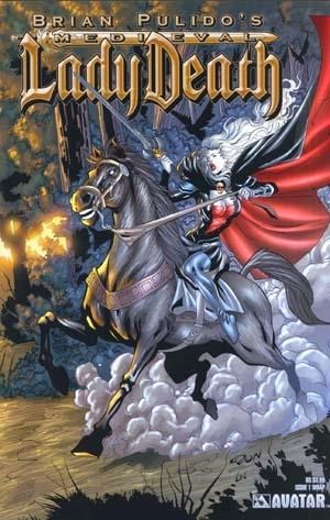 Brian Pulido's MEDIEVAL LADY DEATH:#1 thru #3 2005-2006 VOLUME 1 AVATAR PRESS