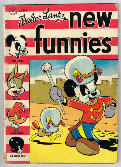 Walter Lantz;New Funnies #126 Aug.,1947