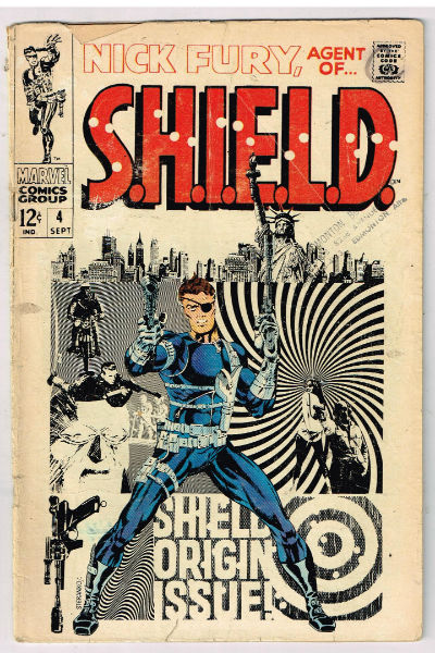 NICK FURY, AGENT OF S.H.I.E.L.D. #4 1968 VOLUME 1 MARVEL