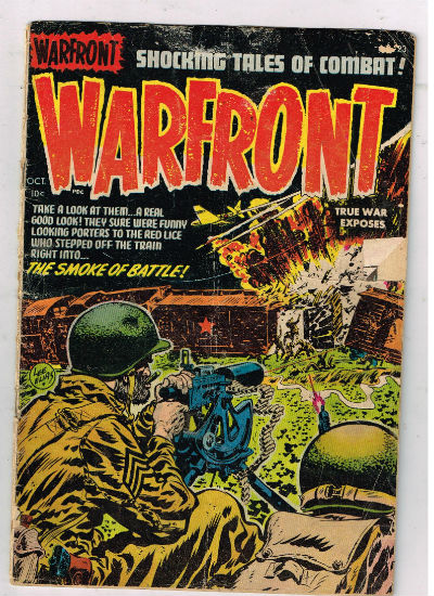 WARFRONT #23 1960 VOLUME 1 HARVEY