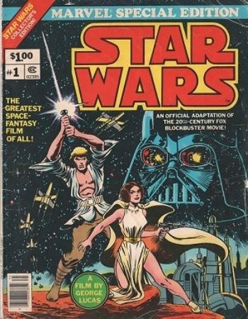 MARVEL SPECIAL EDITION FEATURING STAR WARS (TREASURY-SIZE)vol.#1-#3 1977-78 VOLUME 1 MARVEL