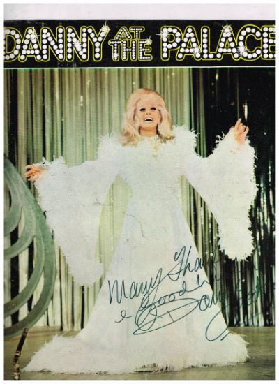 Danny at the palace:Playbill,signed by Danny