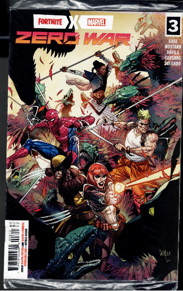 FORTNITE X MARVEL ZERO WAR #3 and #4 (2022)SEALED REGULAR COVER1ST PRINTS!