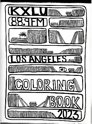 KXLU coloring bok