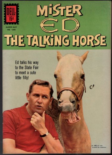 1st Appearance! Mister Ed The Talking Horse Dell Four Color #1295 Mar/May 1962