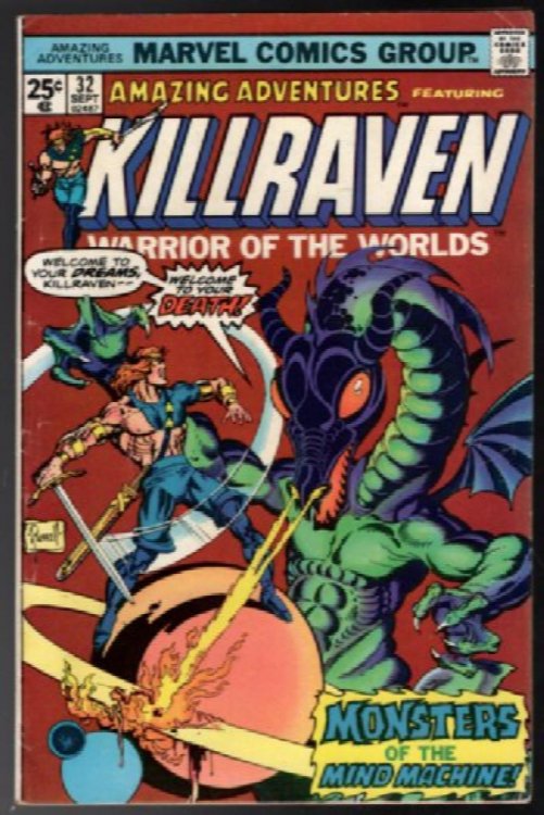 Amazing Adventures: Killraven Warrior of the Worlds #32 (Marvel Comics, 1975)