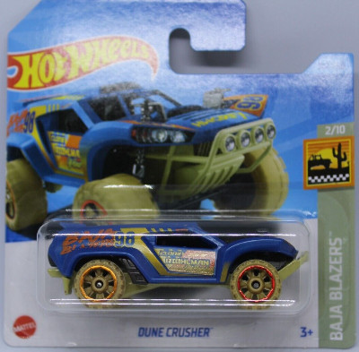 Hot Wheels 2024 Dune Crusher *182/250 HW Baja Blazers *2/10 Short Card 1:64