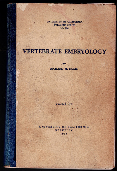 Vertebrate Embryology