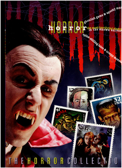 HORROR - THE HORROR COLLECTION INTERNATIONAL STAMP SET