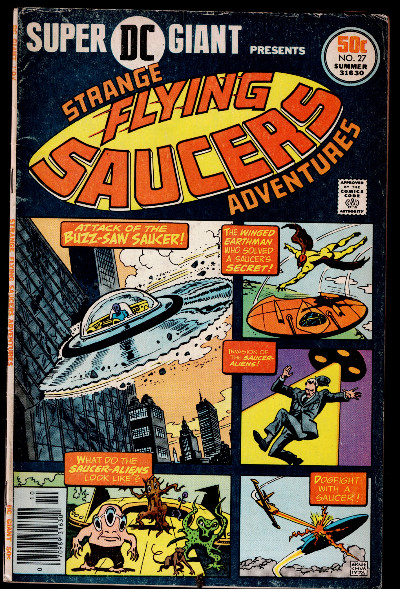 Super DC Giant #27 Flying Saucers 6.0 (1976)