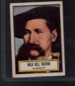 1952 Topps Look n See Trading Card #60 Wild Bill Hickok Sheriff